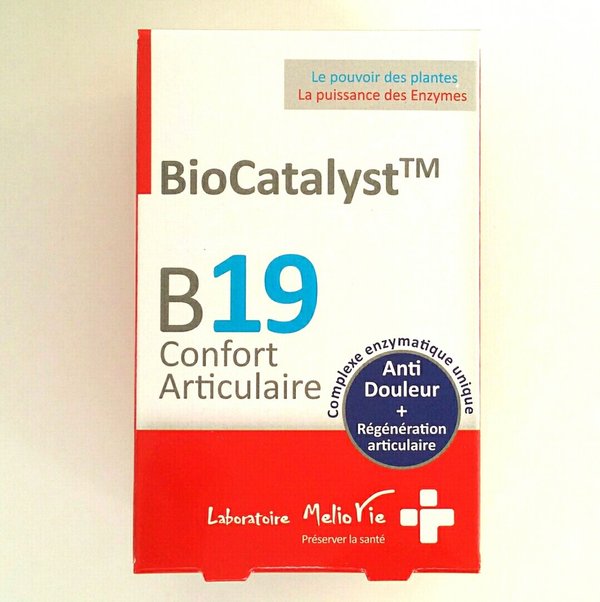 Lot de 3 BioCatalyst B19 / Confort Articulaire (cure de 3 mois)