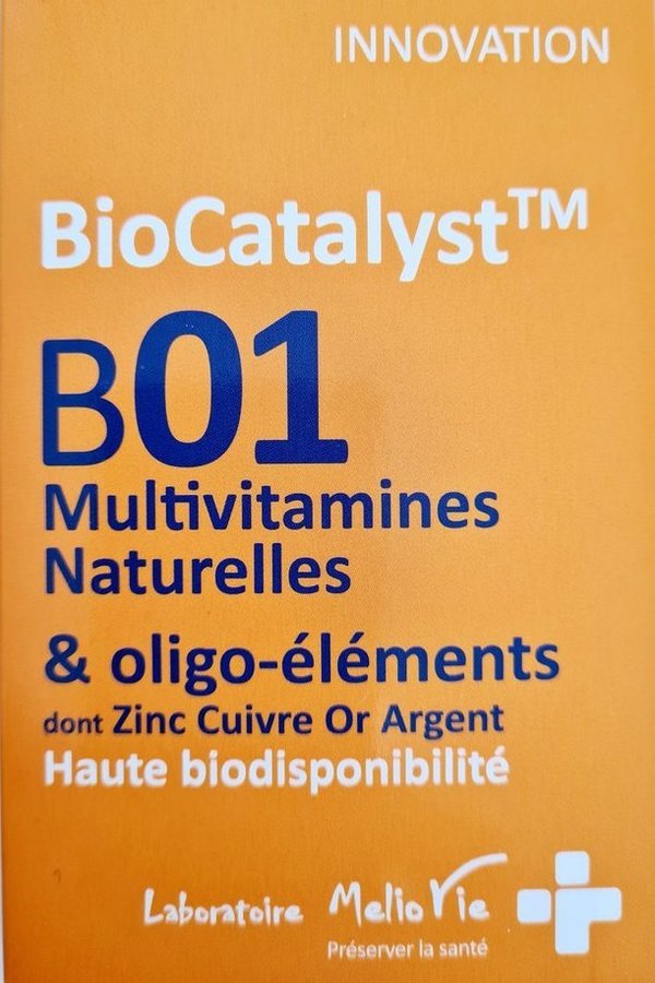 BioCatalyst B01 / multivitamines naturelles & oligo-éléments